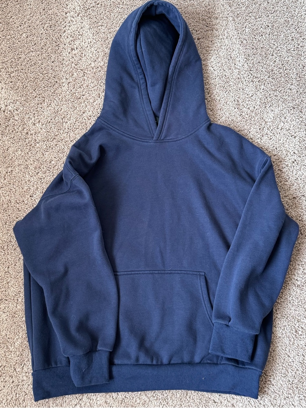 Comfy Oversized Navy Hoodie